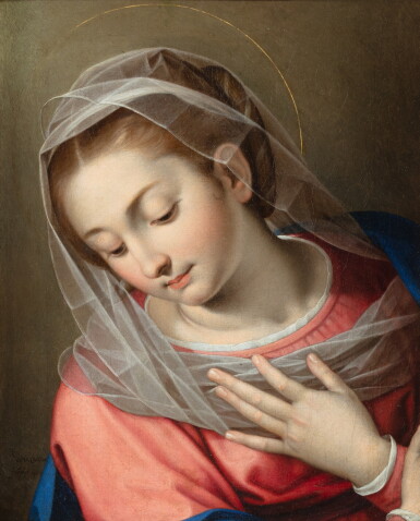 View full screen - View 1 of Lot 116. The Madonna Annunciate.