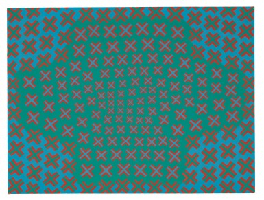 View full screen - View 1 of Lot 457. RICHARD ANUSZKIEWICZ | UNTITLED.