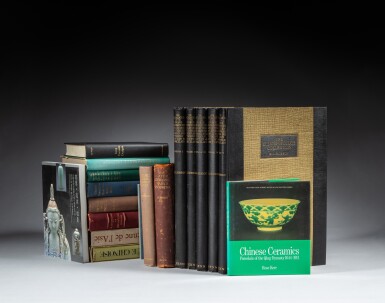 View full screen - View 1 of Lot 25. A group of approximately 58 Asian art reference books and dealer catalogues on ceramics | 亞洲陶瓷參考書籍 一組五十八本.