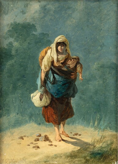 View full screen - View 1 of Lot 102. Jeune paysanne portugaise.