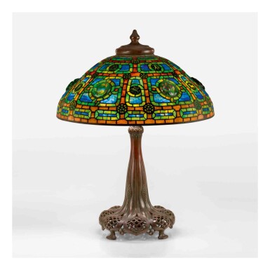 View full screen - View 1 of Lot 518. "Zodiac" Table Lamp.