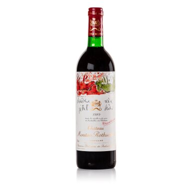 View full screen - View 1 of Lot 313. Château Mouton Rothschild 1989 (1 BT).