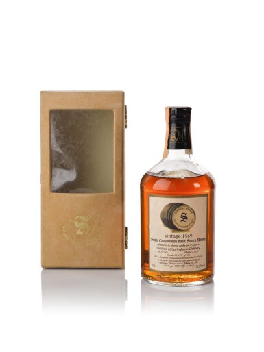 View full screen - View 1 of Lot 141. Springbank Signatory 27 Year Old 51.8 abv 1969 .