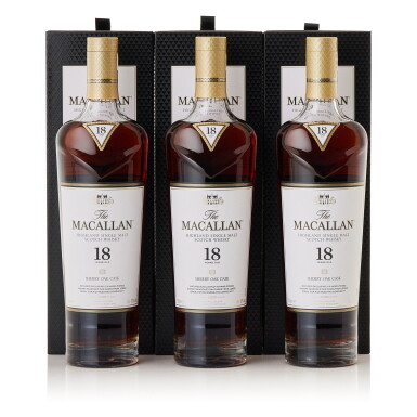View full screen - View 1 of Lot 219. The Macallan 18 Year Old 2020 Release 43.0 abv NV (3 BT70.