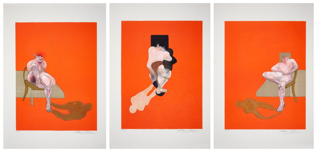 View full screen - View 1 of Lot 88. Triptych 1983 (S. 17).