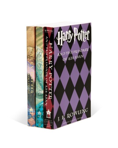 View full screen - View 1 of Lot 126. J.K. Rowling | Three Advance Reader's Editions, 1998-99.