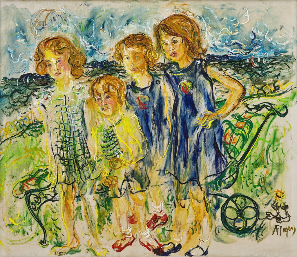 Affandi Four Girls Modern Day Auction 2023 Sotheby s affandi-four-girls-modern-day-auction-2023-sotheby-s