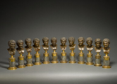 View full screen - View 1 of Lot 61. Busts of the Twelve Caesars.