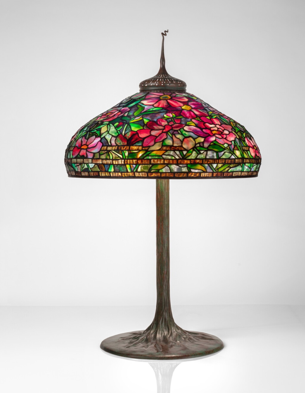 View full screen - View 1 of Lot 352. “Peony” Table Lamp.