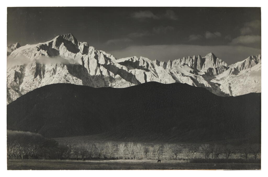 View full screen - View 1 of Lot 34. Sierra Nevada from Lone Pine California.