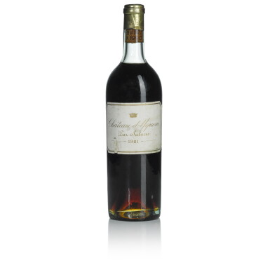 View full screen - View 1 of Lot 142. Château d'Yquem 1921 (2 BT).