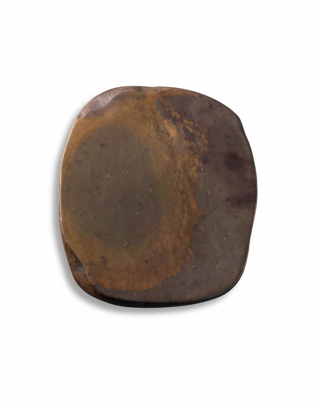 View full screen - View 1 of Lot 1504. An inscribed Duan 'cloud' inkstone, Signed Qu Dajun, Early Qing dynasty | 清初 景星卿雲硯 屈大均銘.
