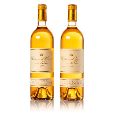 View full screen - View 1 of Lot 257. Château d'Yquem 1999 (2 BT).