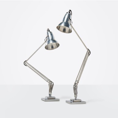 View full screen - View 1 of Lot 152. Pair of "Anglepoise" Table Lamps.
