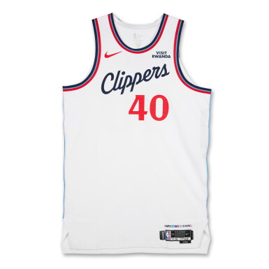 View full screen - View 1 of Lot 60. Ivica Zubac Los Angeles Clippers 2025-2026 Game Worn Association Edition Jersey.