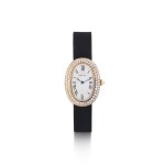 Lady's gold and diamond wristwatch, 'Baignoire' | Montre bracelet de dame or et diamants, "Baignoire"