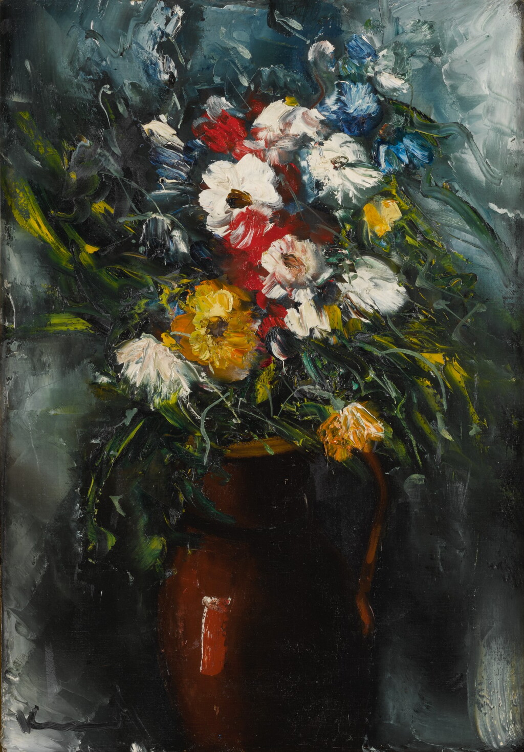 View full screen - View 1 of Lot 44. Vase de fleurs.
