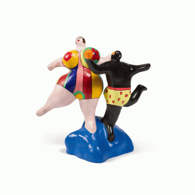 View full screen - View 1 of Lot 495. Niki de Saint-Phalle, Les Baigneurs.