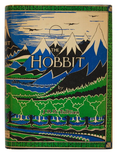 View full screen - View 1 of Lot 1104. Tolkien, J.R.R. | "May the wind under your wings bear you where the sun sails and the moon walks".