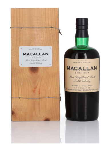 View full screen - View 1 of Lot 25. The Macallan 1874 Replica 45.0 abv NV (1 BT 75cl).