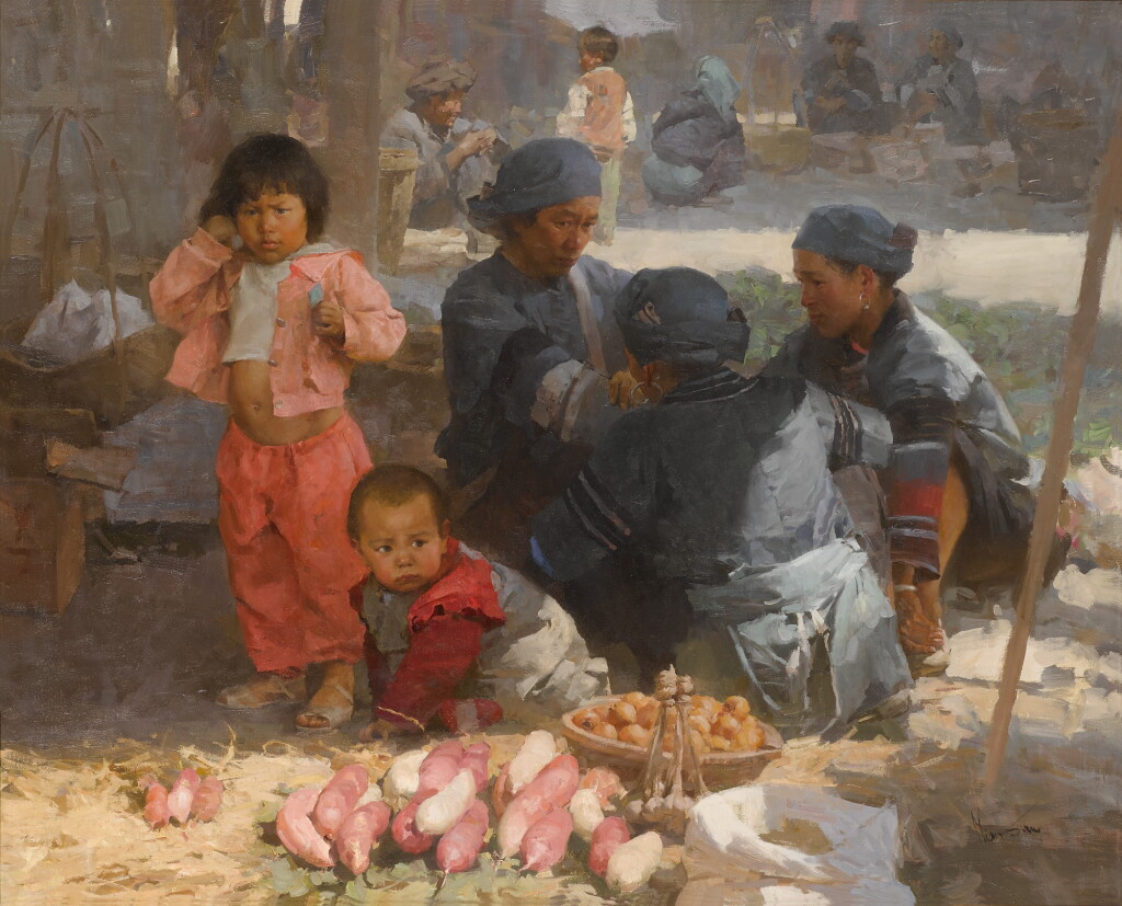 View full screen - View 1 of Lot 41. Yangwu Market Day.
