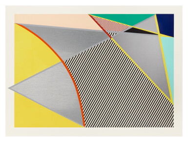 View full screen - View 1 of Lot 548. Imperfect 67 5/8" x 91 1/2", from the "Imperfect" series.