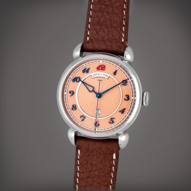 View full screen - View 1 of Lot 258. Singapore, Reference OPH-786-VELOS SGL | A limited edition stainless steel chronograph | Circa 2022.