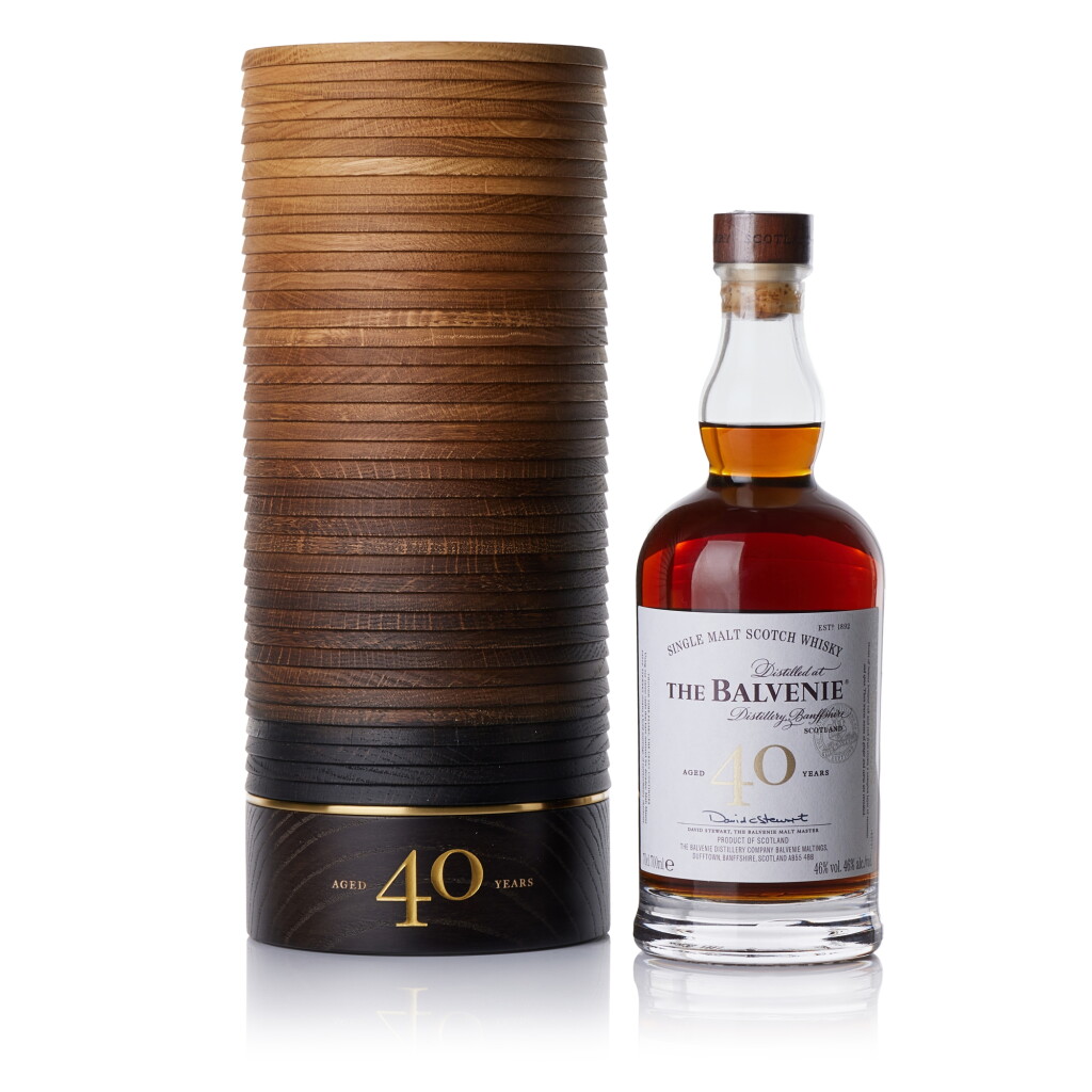 View full screen - View 1 of Lot 3297. The Balvenie 40 Year Old 46.0 abv NV (1 BT70).