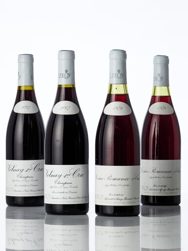 View full screen - View 1 of Lot 6951. Vosne Romanée, 1er Cru 1976 Maison Leroy (12 BT).