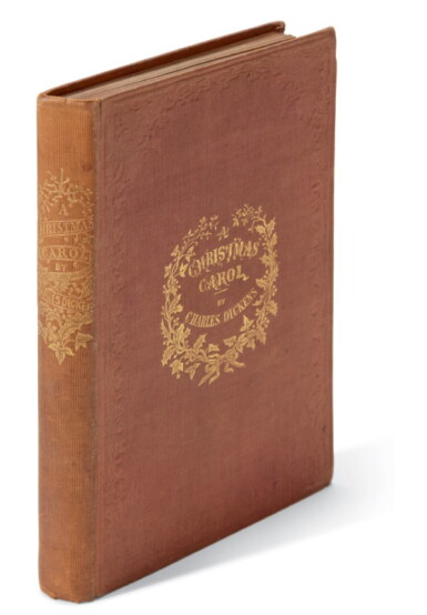 View full screen - View 1 of Lot 105. Dickens, A Christmas Carol, 1844, ninth edition .