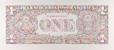 View full screen - View 1 of Lot 51. Untitled (dollar bill back).