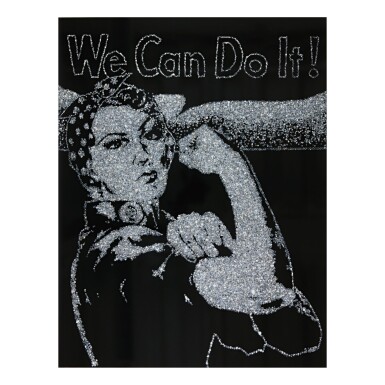 View full screen - View 1 of Lot 171. VIK MUNIZ | ROSIE THE RIVETER (FROM PICTURES OF DIAMONDS).