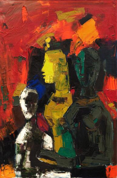 View full screen - View 1 of Lot 50. Women in Red.