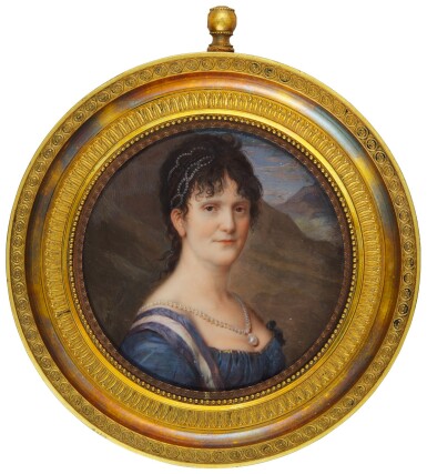 View full screen - View 1 of Lot 352. GUILLERMO DUCKER | PORTRAIT OF QUEEN MARIA-LOUISA OF SPAIN, NÉE BOURBON-PARMA.