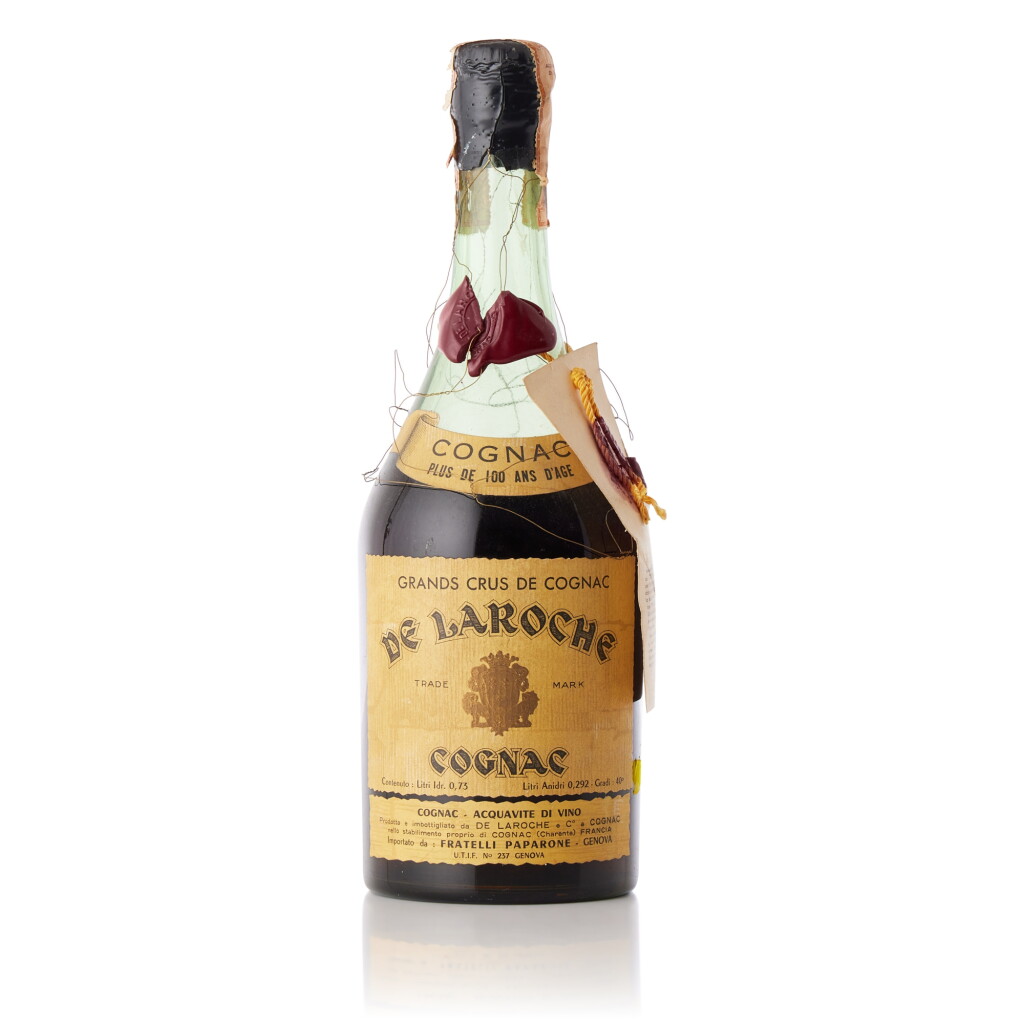 View full screen - View 1 of Lot 6735. De Laroche 100 Year Old Grand Cru De Cognac 40.0 abv NV (1 BT73).