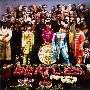 View full screen - View 1 of Lot 44. MICHAEL COOPER | Sgt Pepper's Lonely Hearts Club Band, 1967, two chromogenic prints, each numbered 4/25.