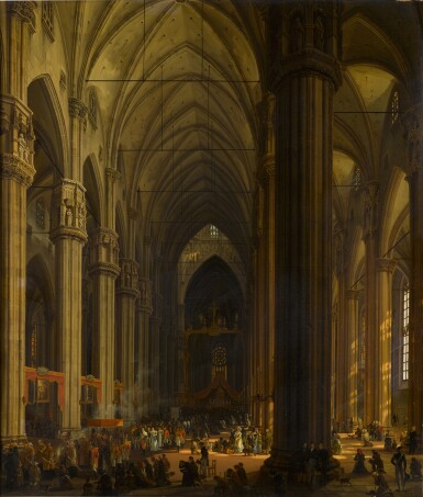 View full screen - View 1 of Lot 221. Milan, the Corpus Domini Procession in the Duomo.