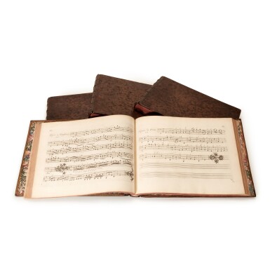 View full screen - View 1 of Lot 67. M. Marais. First and early editions of four works for viol, 1686-1717.