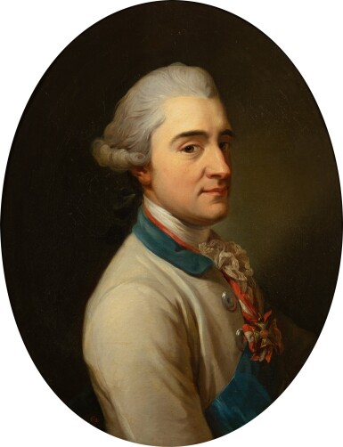 View full screen - View 1 of Lot 191. Portrait of the prince Andrzej Poniatowski | Portrait du prince Andrzej Poniatowski.