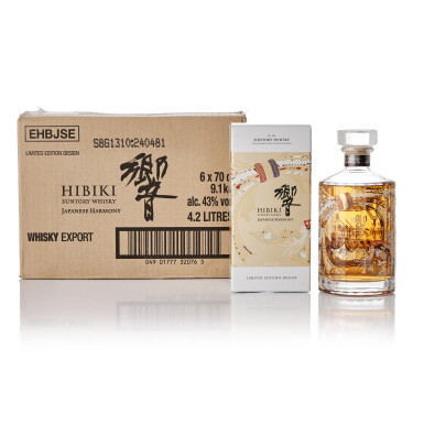 View full screen - View 1 of Lot 6831. 響 Hibiki Japanese Harmony 30th Anniversary Limited Edition 43.0 abv NV (6 BT70).