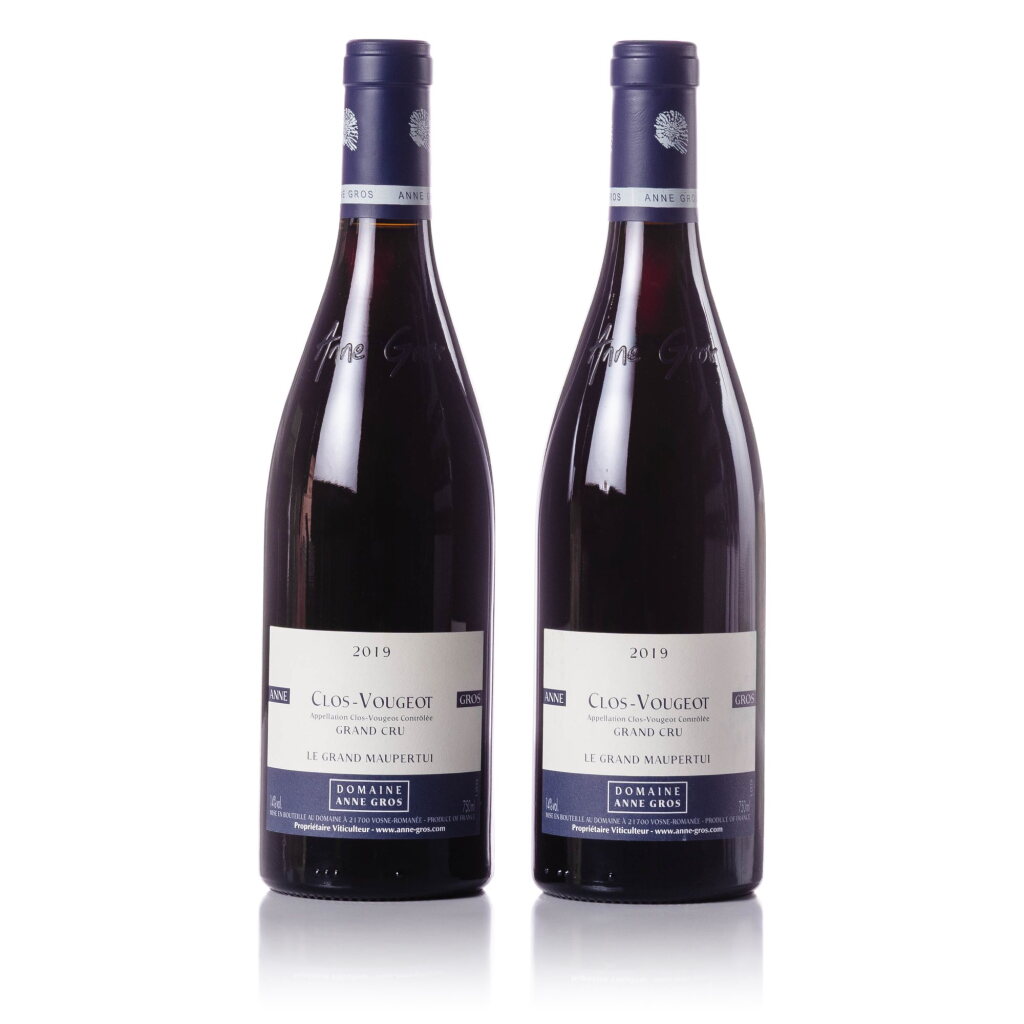 View full screen - View 1 of Lot 133. Clos Vougeot, Le Grand Maupertui 2019 Anne Gros (2 BT).