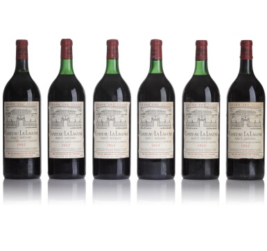 View full screen - View 1 of Lot 469. Château La Lagune 1982 (6 MAG).
