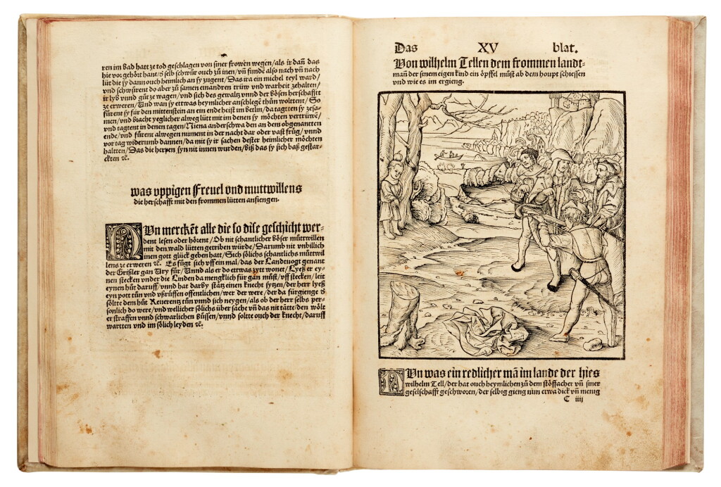 View full screen - View 1 of Lot 193. Etterlin | Kronica, Basel, 1507, modern vellum.