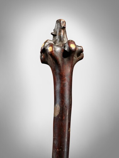 View full screen - View 1 of Lot 15. Inlaid War Club, Fiji.