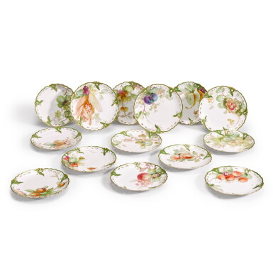 View full screen - View 1 of Lot 133. A Nymphenburg part dessert service, first quarter 20th century.