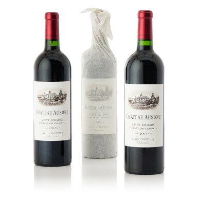 View full screen - View 1 of Lot 7169. Château Ausone 2003 (4 BT).