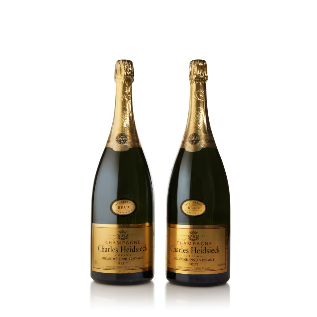 View full screen - View 1 of Lot 115. Charles Heidsieck, Brut 1990 (5 MAG).