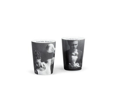View full screen - View 1 of Lot 2184. Rosenthal porcelain by Karl Lagerfeld Two mugs, "Ego" collection | Porcelaine de Rosenthal par Karl Lagerfeld deux timbales, collection "Ego".