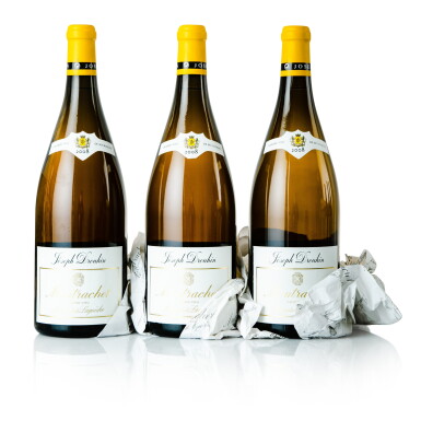 View full screen - View 1 of Lot 223. Montrachet 2008 Marquis de Laguiche (3 MAG).