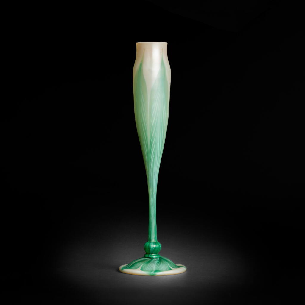View full screen - View 1 of Lot 23. Flower-Form Vase.